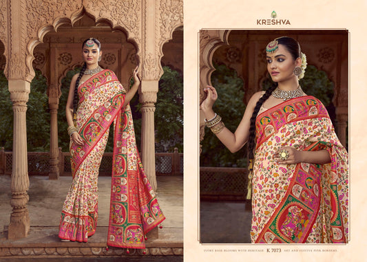 7073 Chakori Kreshva Pv Silk Sarees
