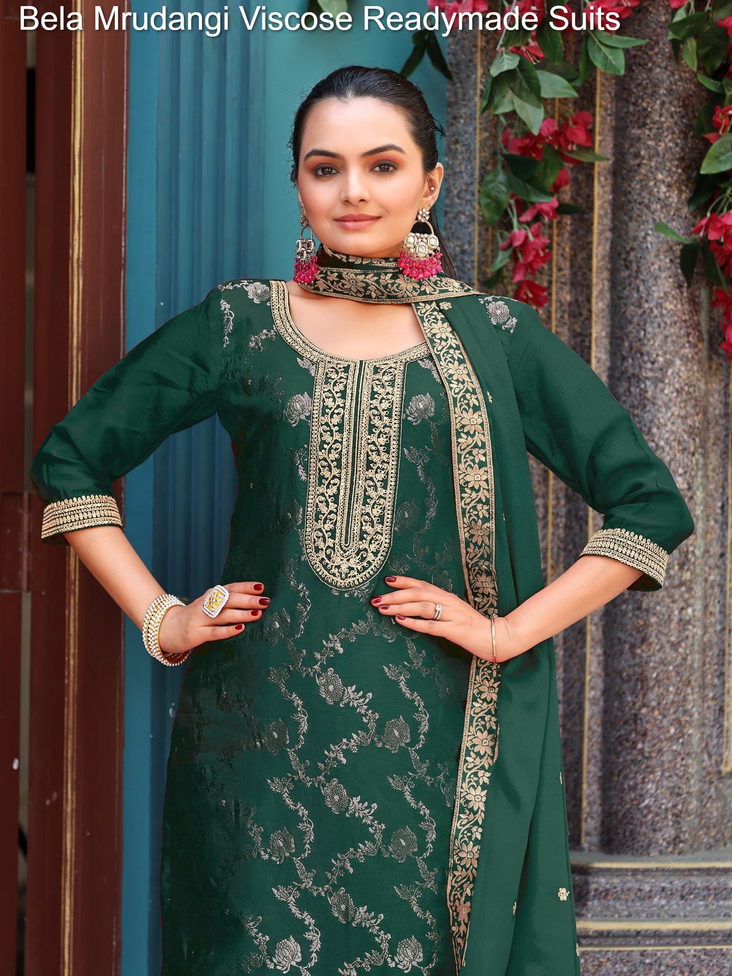 707 Bela Mrudangi Viscose Readymade Suits