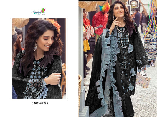 7083A Saniya Trendz Cotton Pakistani Salwar Suits