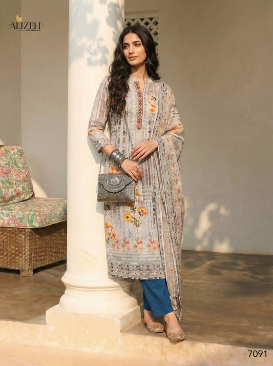 7091 Alizeh Cotton Readymade Suits