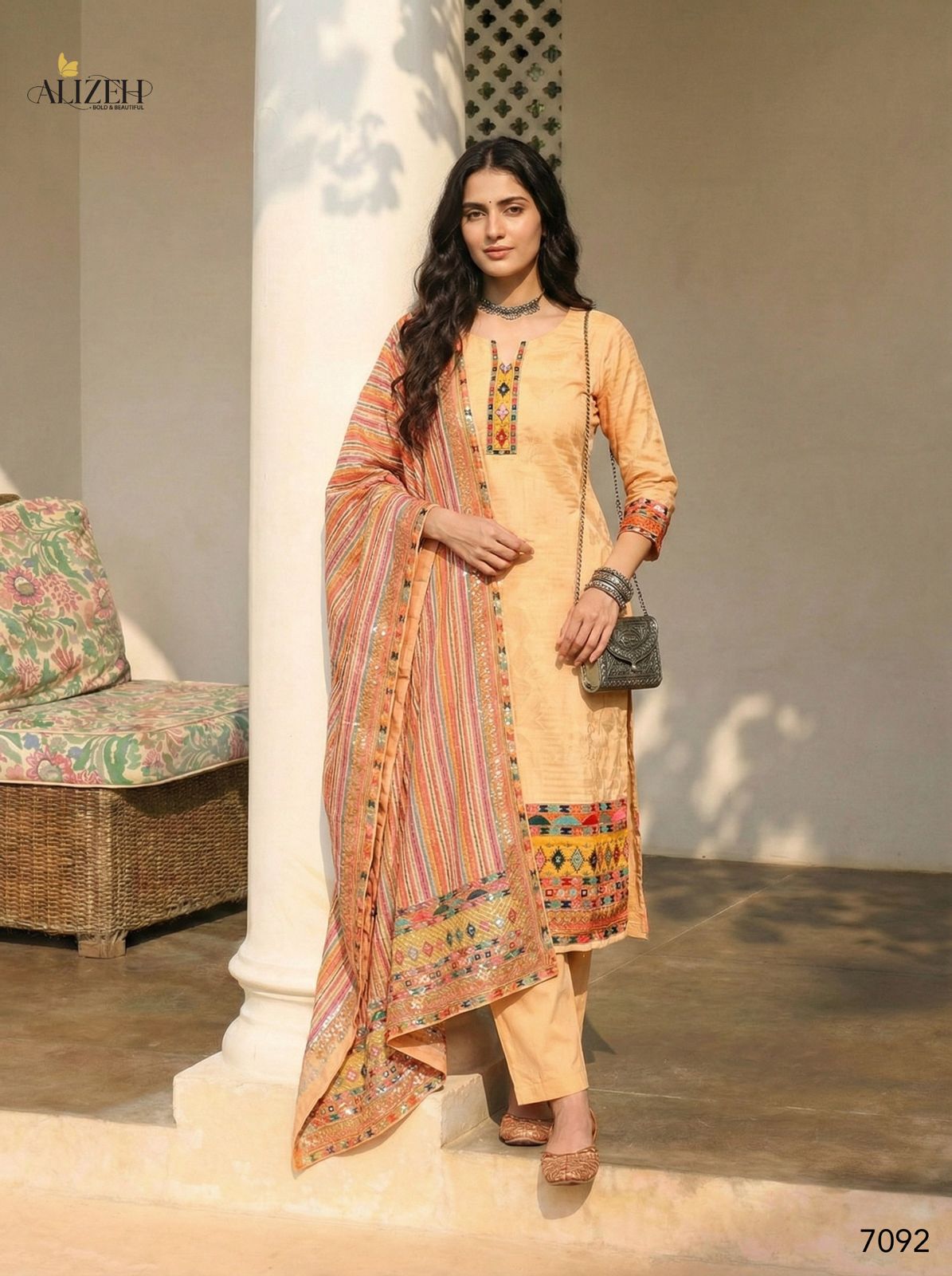 7092 Alizeh Cotton Readymade Suits