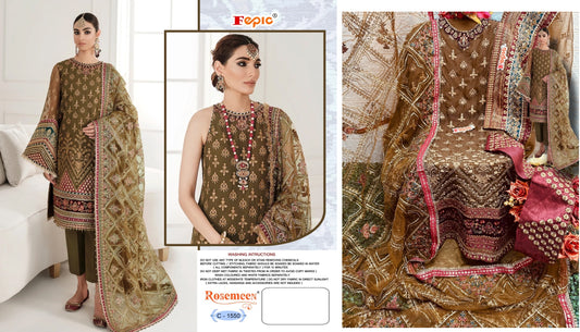 1550 Fepic Pakistani Salwar Suits