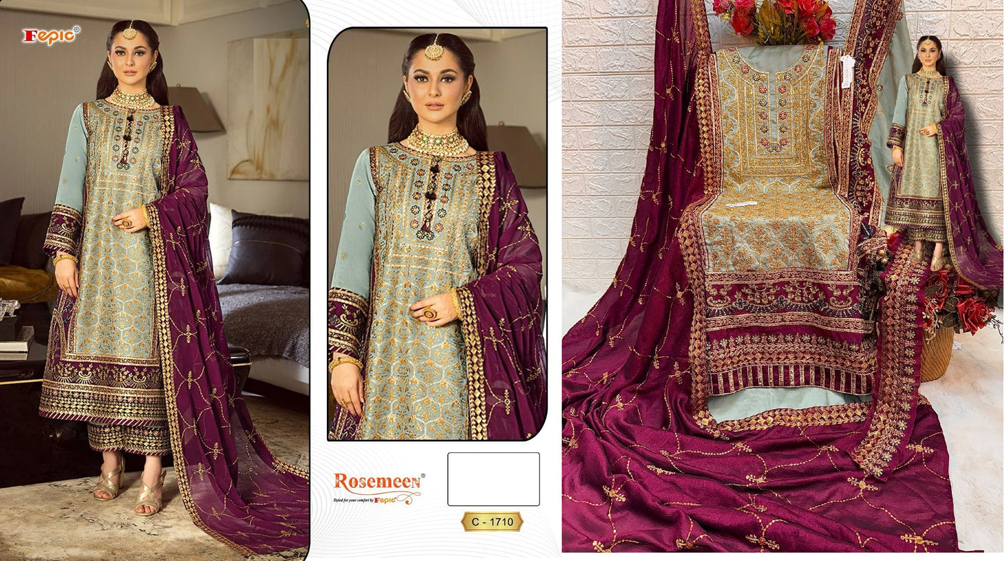 1710 Fepic Pakistani Salwar Suits