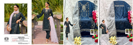 306B Mushq Pakistani Salwar Suits