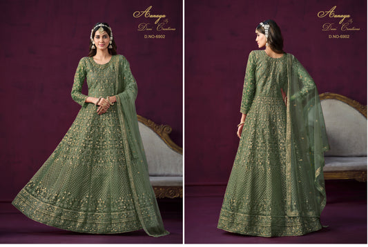 6902 Aanaya Vol 169 Twisha Unstitched Suits