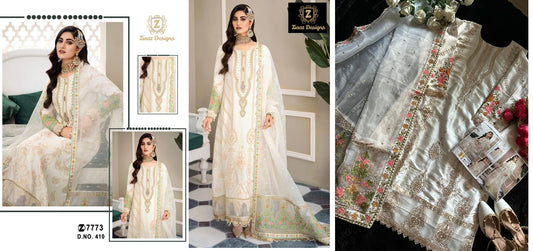 410 Ziaaz Designs Pakistani Salwar Suits
