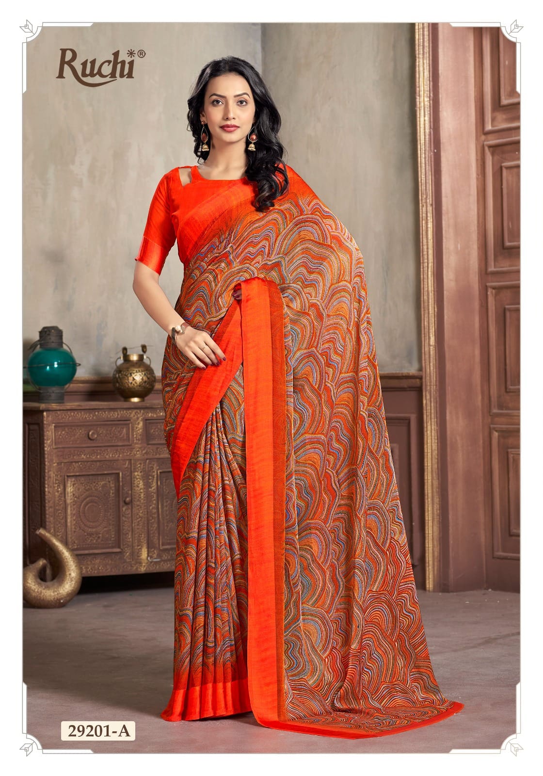 29201A Cherry Vol 40 Ruchi Sarees