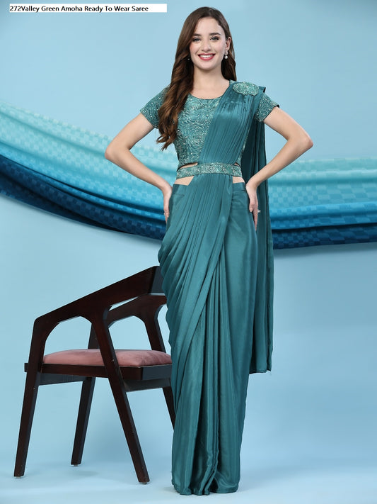 272Valley Green Amoha Ready To Wear Saree
