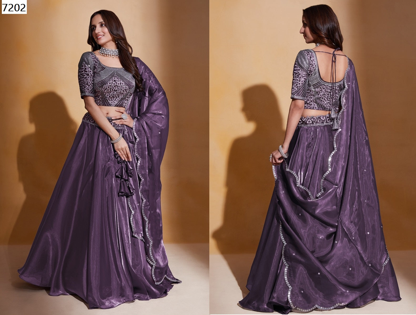 7202 Gulkanya Vol 3 Aahvan Designs Lehenga Choli