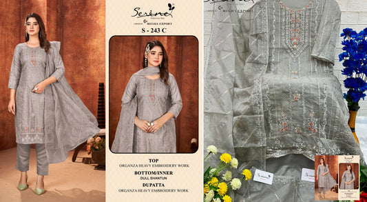 243C Serine Pakistani Salwar Suits