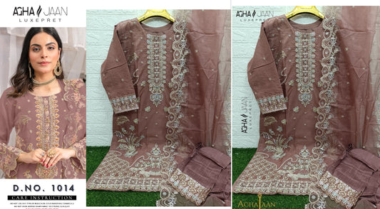 1014 Agha Jaan Pakistani Readymade Suits