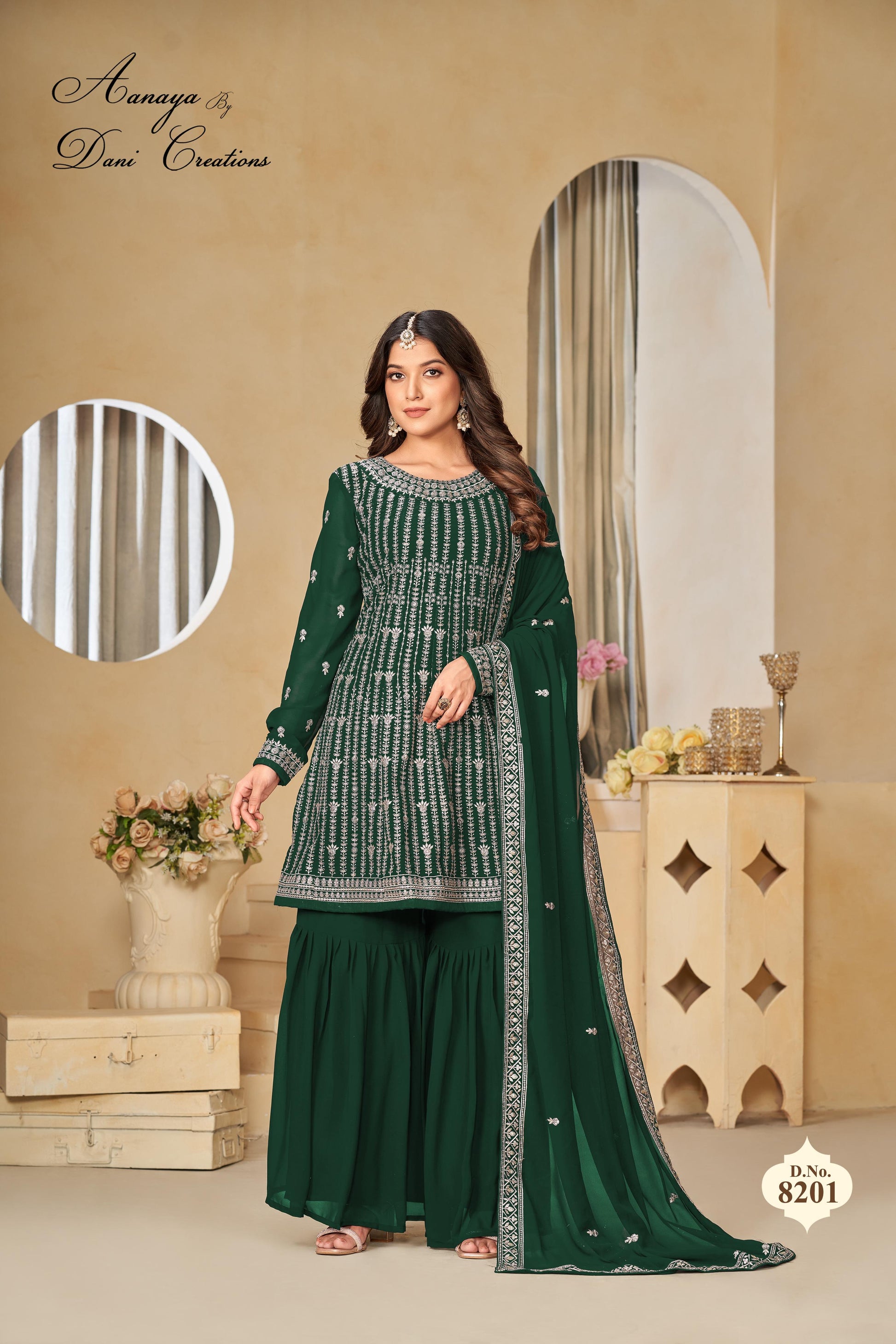8201 Twisha Aanaya Vol 182 Dani Creation Pakistani Salwar Suits