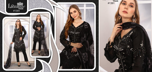 1391 Laxuria Trendz Pakistani Readymade Suits