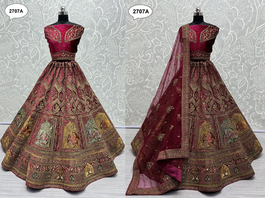 2707A Anjani Art Lehenga Choli