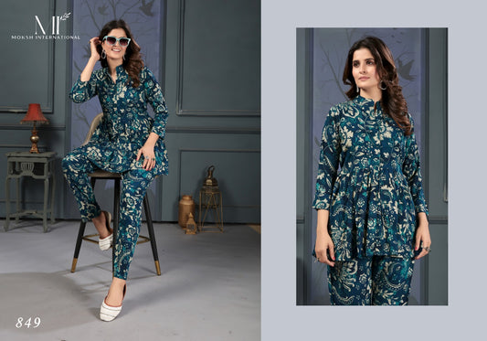 849 Lotus Vol 1 Moksh Co Ord Set