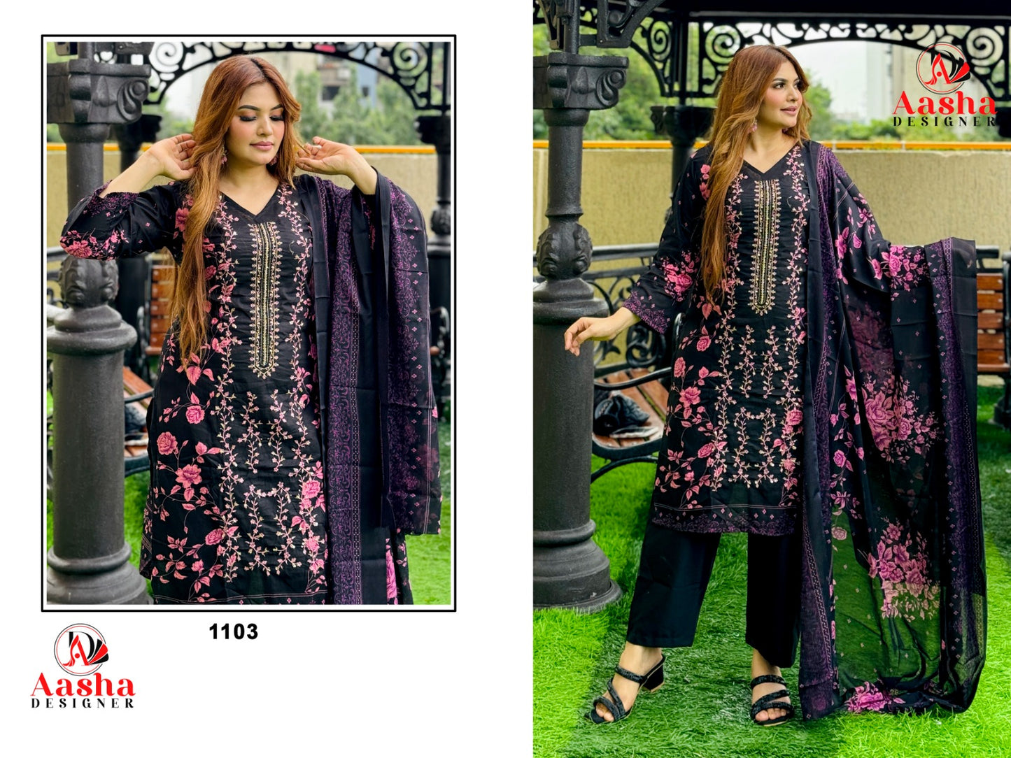 1103 Riwayat Premium Aasha Designer Pakistani Salwar Suits