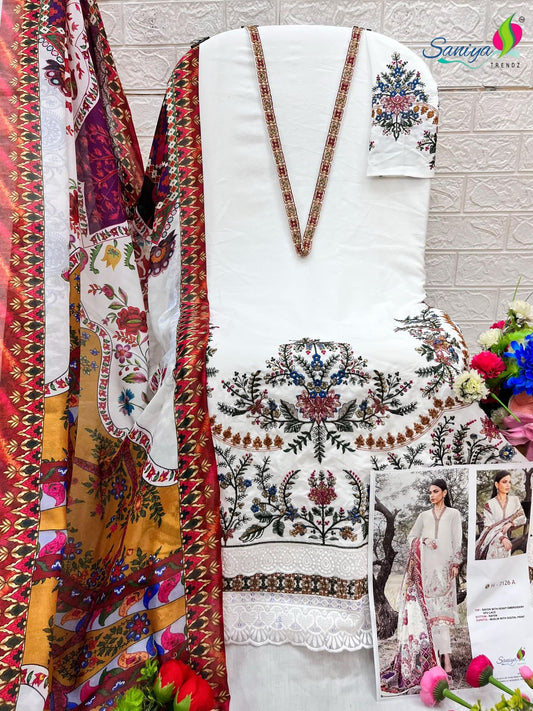 7126A Saniya Trendz Rayon Pakistani Salwar Suits