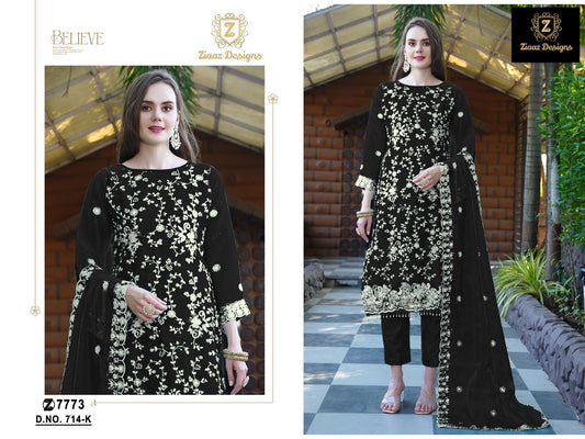 714K Ziaaz Designs Jarkan Pakistani Salwar Suits