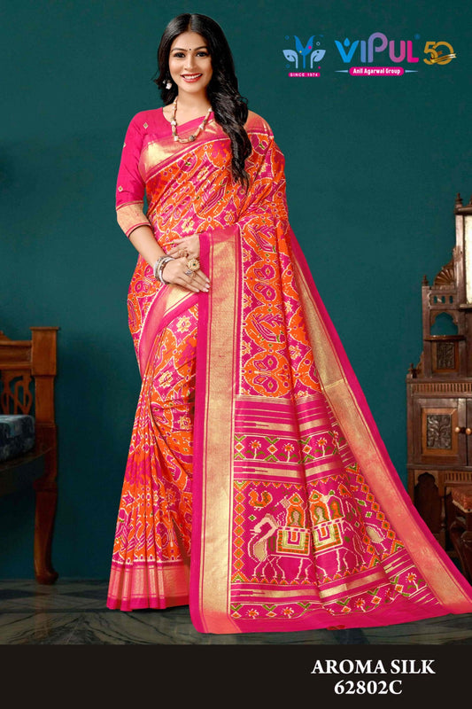 62802C Aroma Vipul Sarees