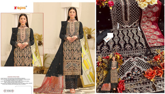 C-1236-B Fepic Pakistani Salwar Suits
