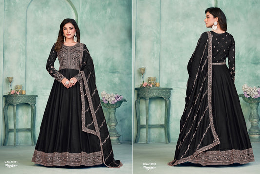 10181 Vol 18 Anjubaa Unstitched Suits