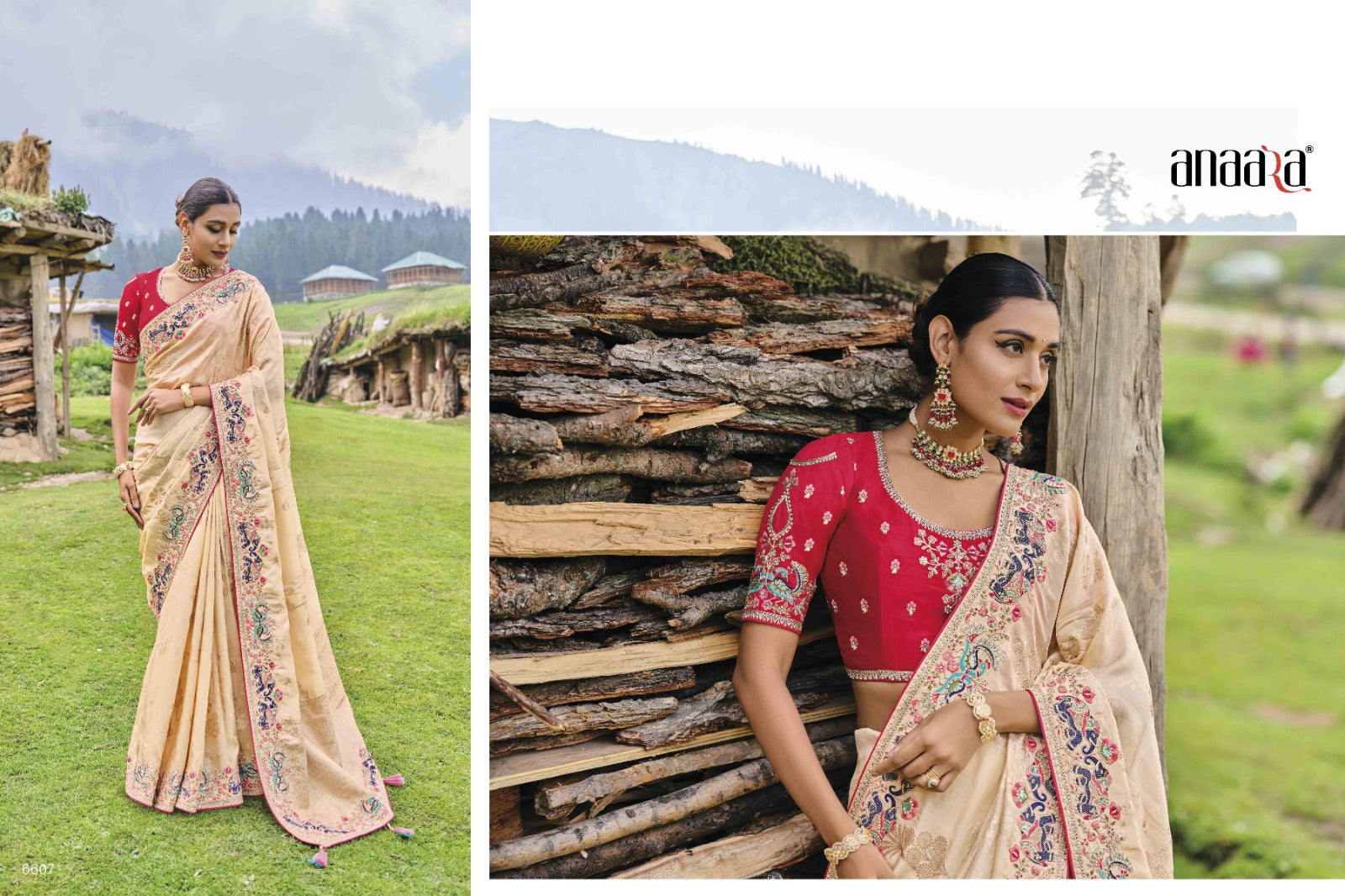 6607 Anaara Tathastu Sarees