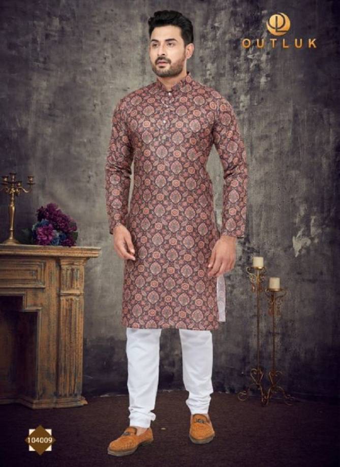 104 - 105 104009 Outluk Mens Kurta Pyjama