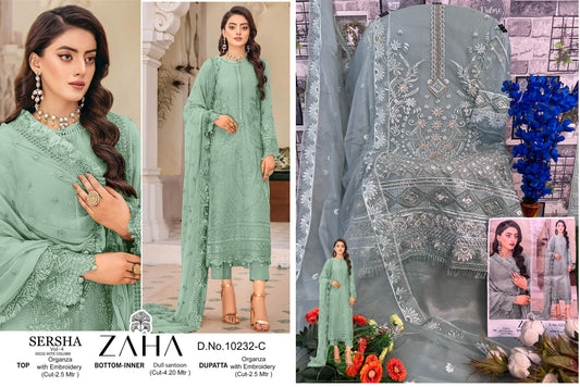 10232C Zaha Pakistani Salwar Suits