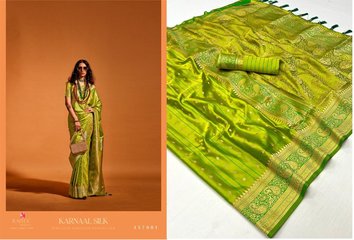 357001 Karnaal Rajtex Sarees