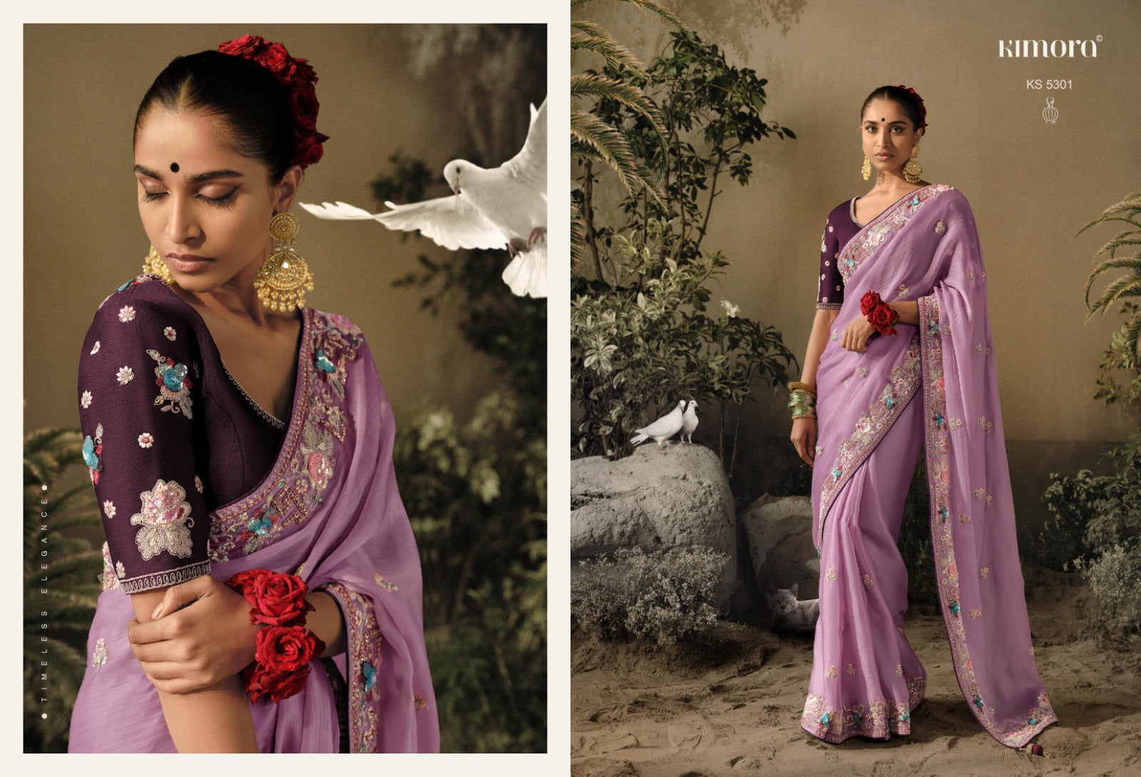 5301 Saawariya Kimora Sarees