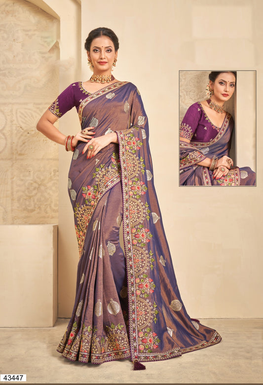43447 Helisha Mahotsav Sarees