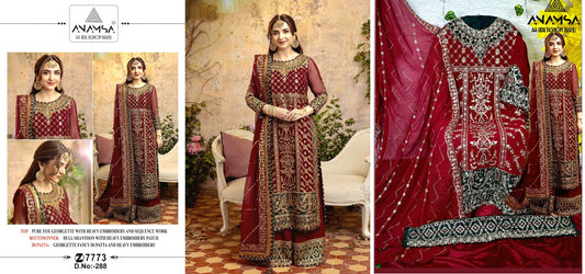 288 Anamsa Pakistani Salwar Suits