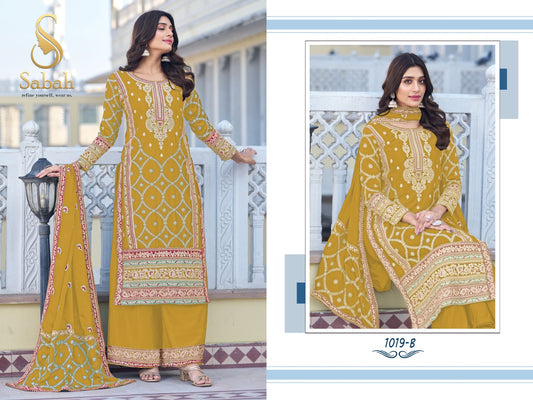 1019B Guzaarish Sabah Unstitched Suits
