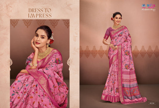 81110 Kashmiri Kesar Vol 4 Vipul Sarees