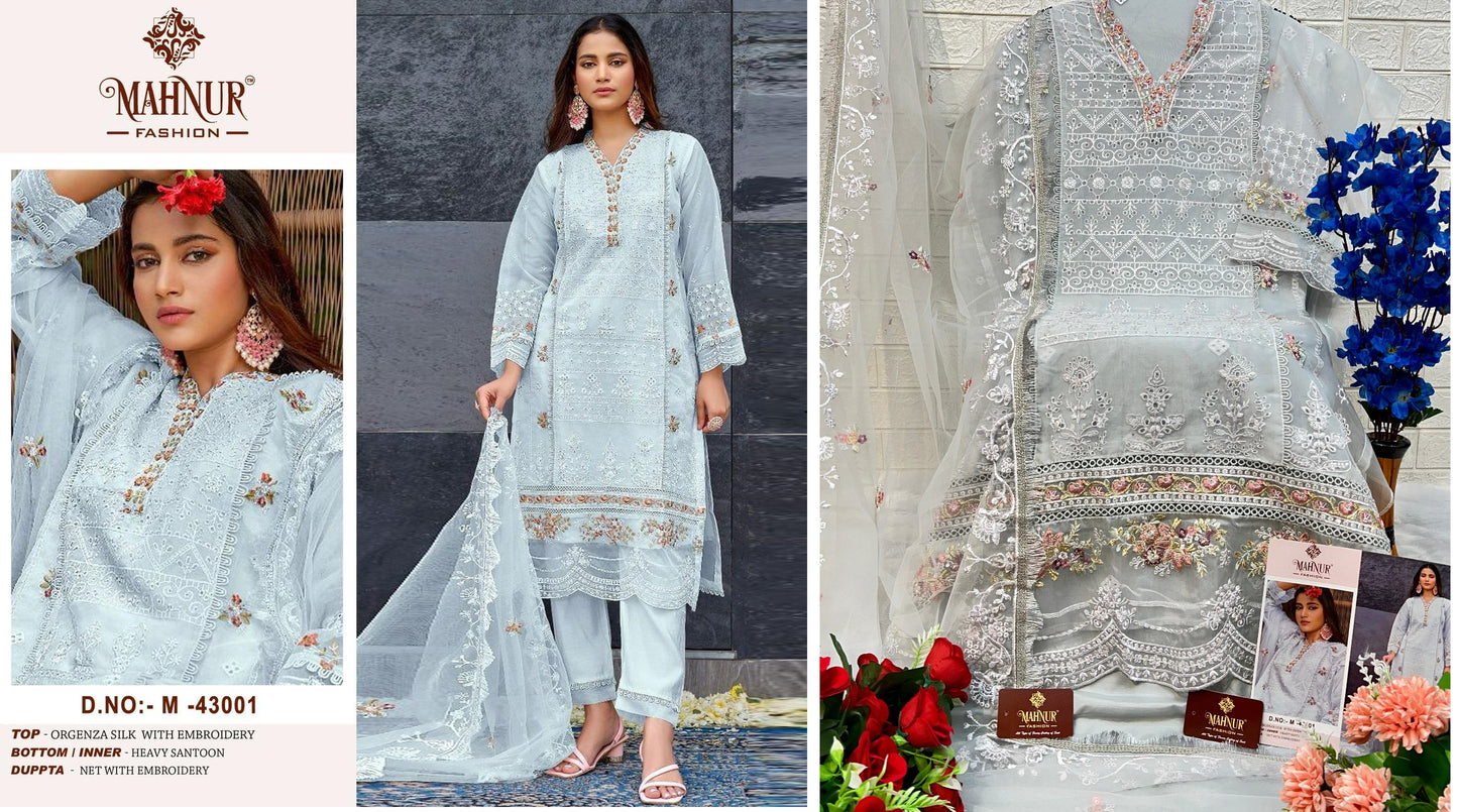 43001 Vol 43 Mahnur Pakistani Salwar Suits