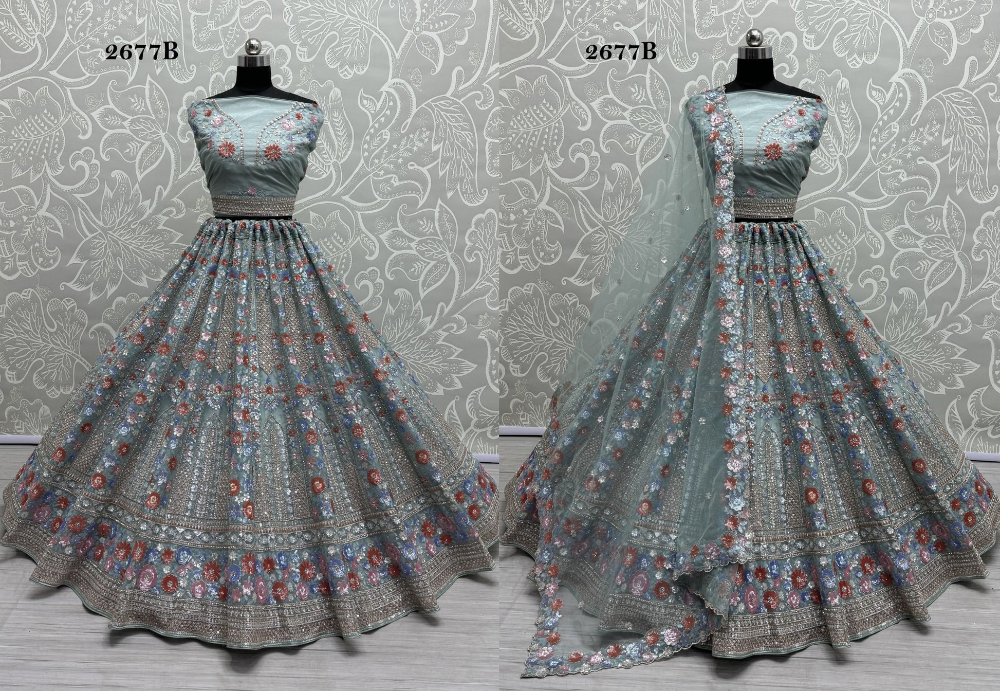 2677B Anjani Art Lehenga Choli
