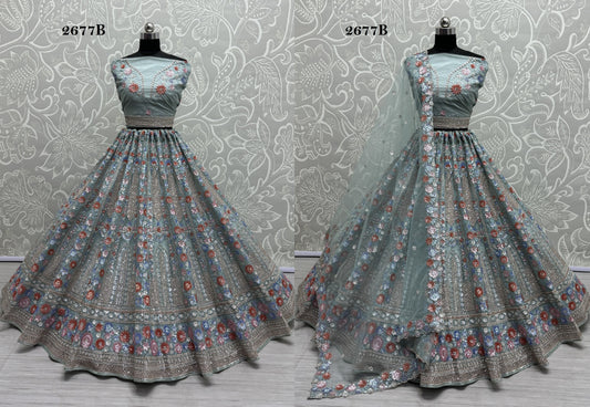 2677B Anjani Art Lehenga Choli