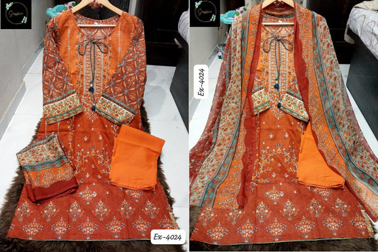 4024 Sapphire Pakistani Readymade Suits