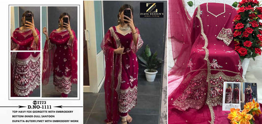 1111 Ziaya Design Pakistani Salwar Suits