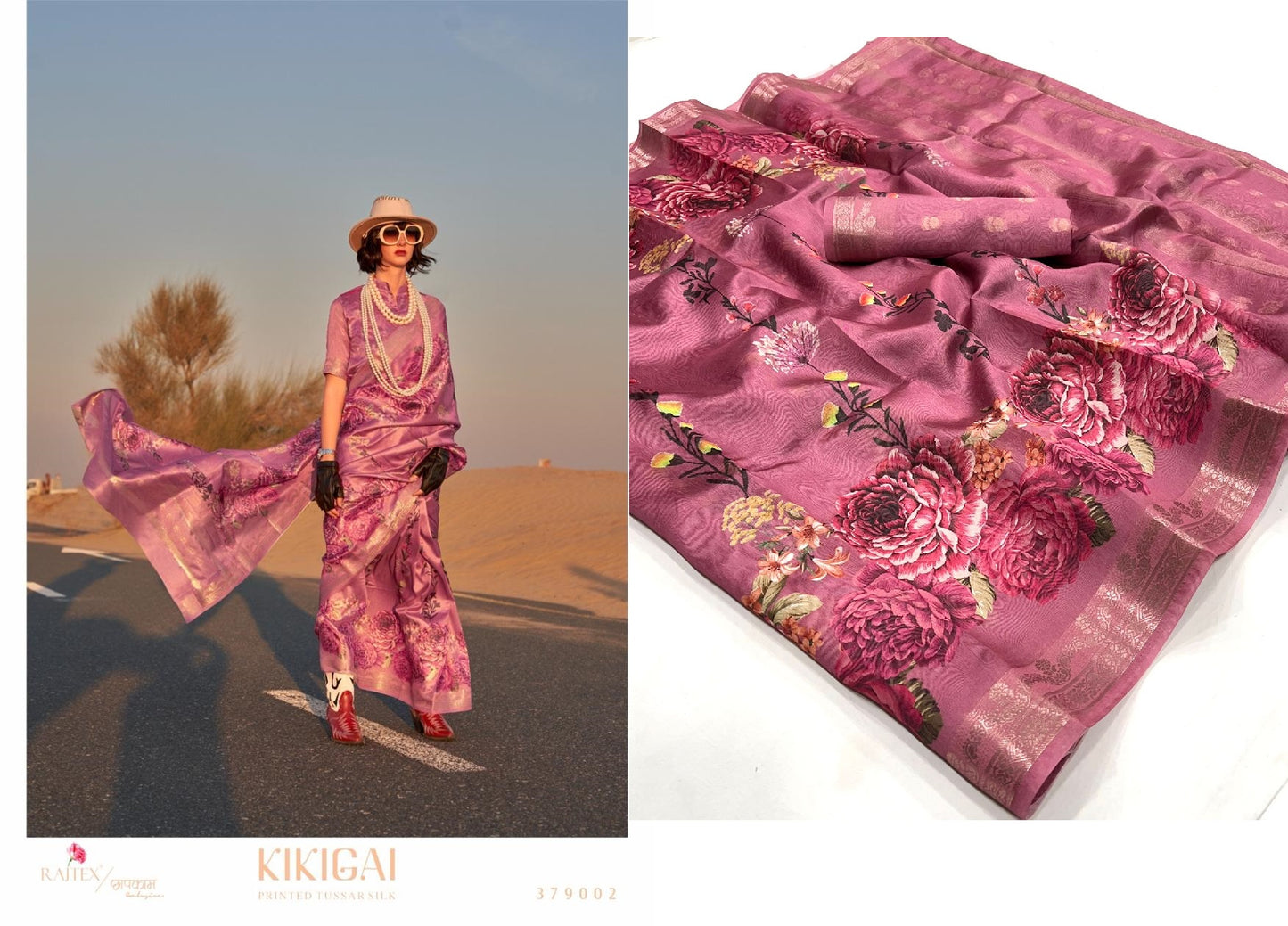 379002 Kikigai Rajtex Sarees