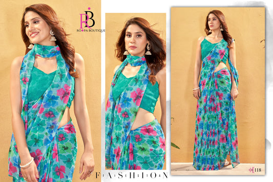 118 Zeeya Radhika Vol 5 Roopa Boutique Sarees