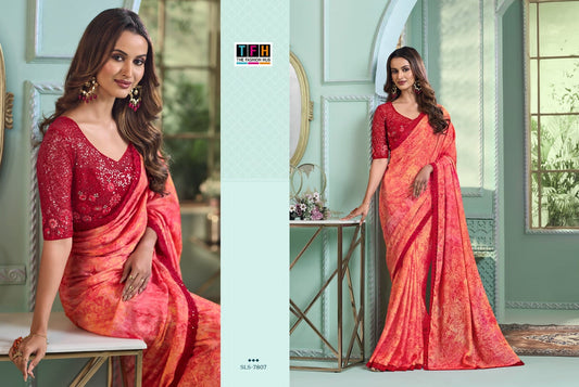 7807 Salsa Style Vol 3 Tfh Sarees