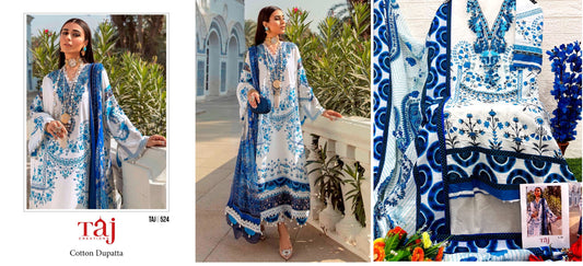 524 Taj Creations Pakistani Salwar Suits