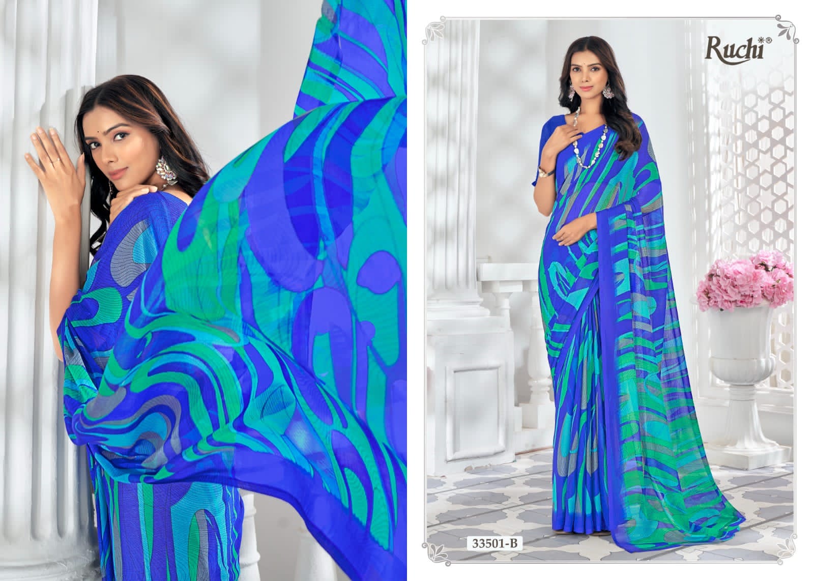 33501B Vol 159 Ruchi Sarees