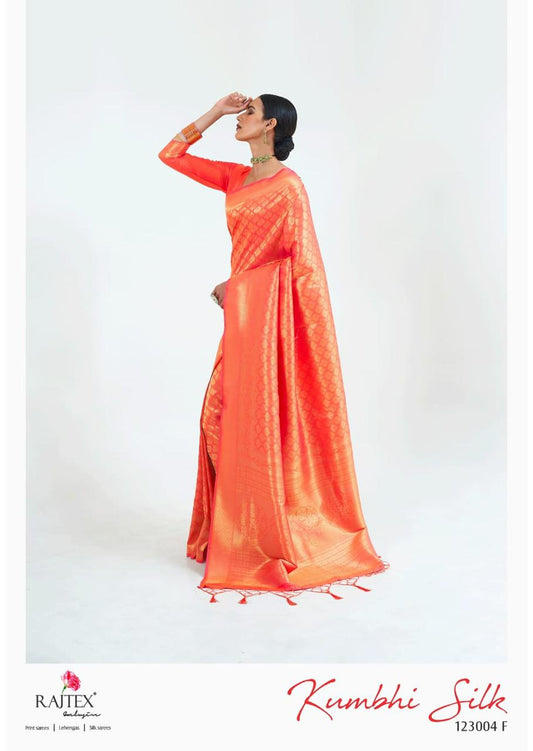 123004F Kumbhi Rajtex Sarees