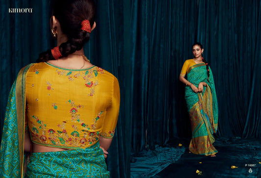 16087 Meera Vol 12 Kimora Sarees