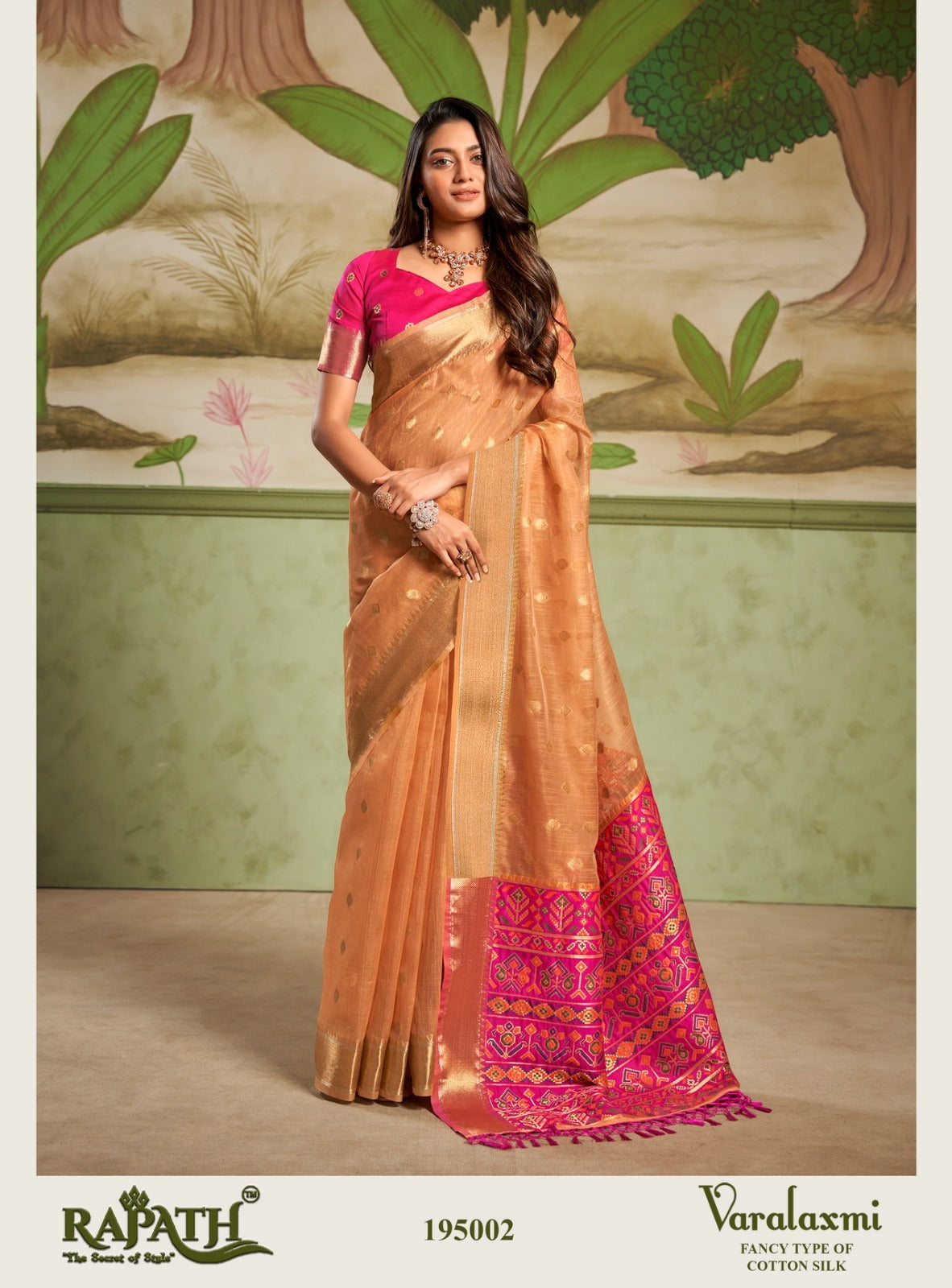 195002 Varalaxmi Rajpath Sarees