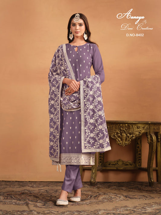 8402 Vol 184 Dani Creation Unstitched Suits