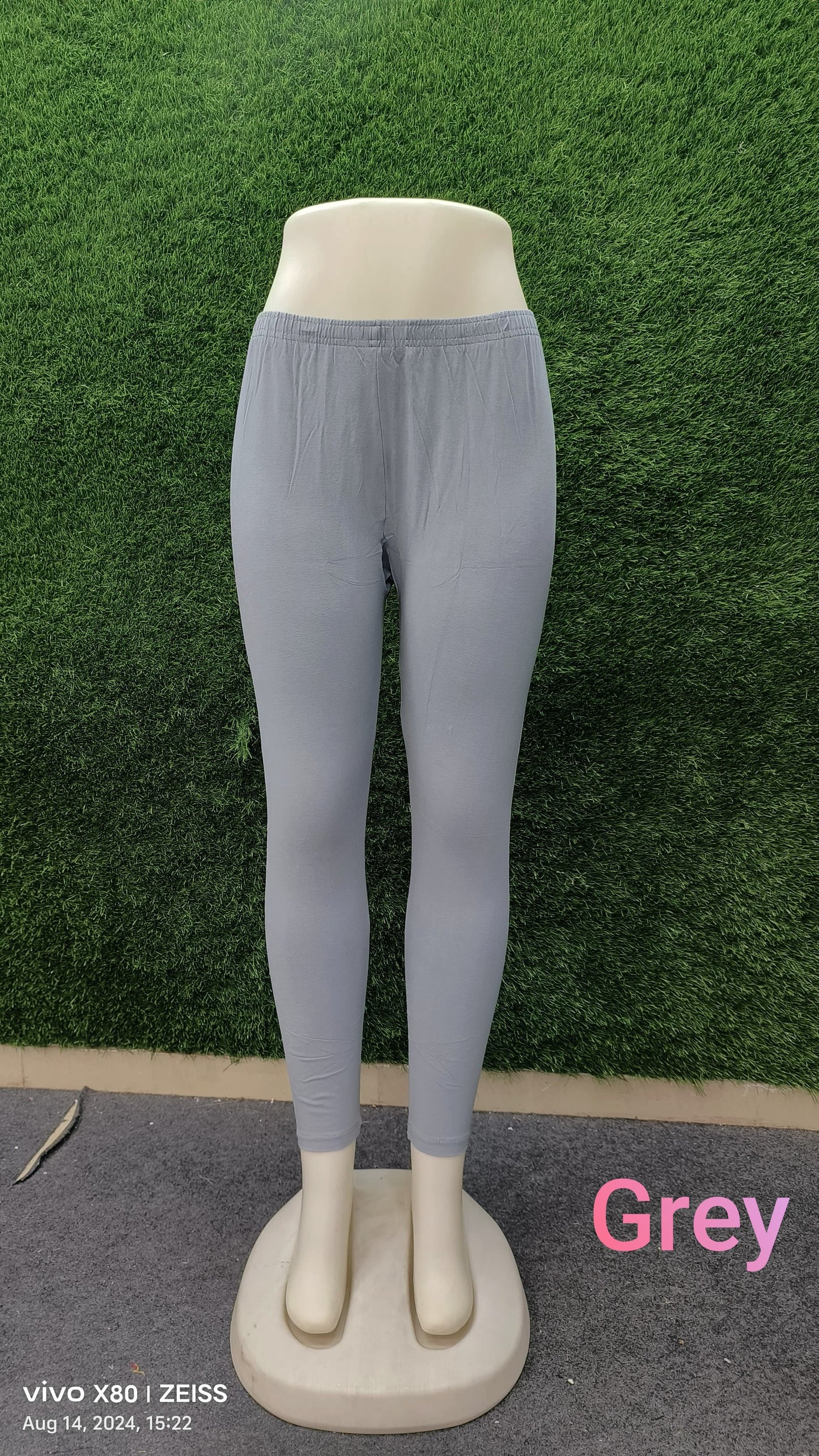 Gattu Grey Moksh Ankle Length Leggings