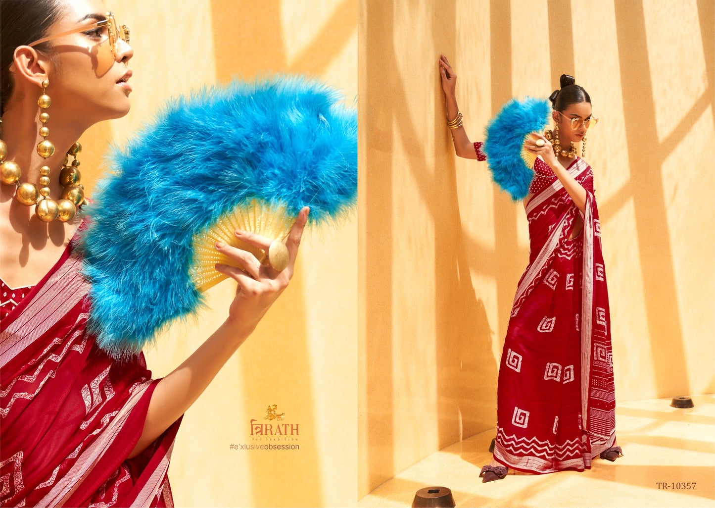 10357 Femina Trirath Sarees